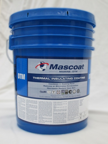 Mascoat Insulation Coatings Mascoat Marine DTM West Coast Insulation